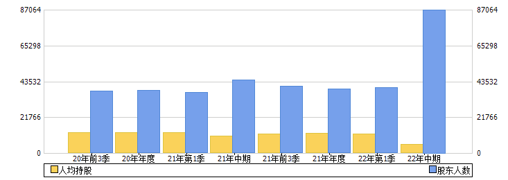 湖南发展(000722)股东人数